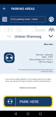 ParkSmart Basel android App screenshot 11