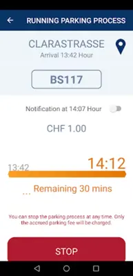 ParkSmart Basel android App screenshot 8